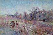 Jane Sutherland Field Naturalists oil on canvas